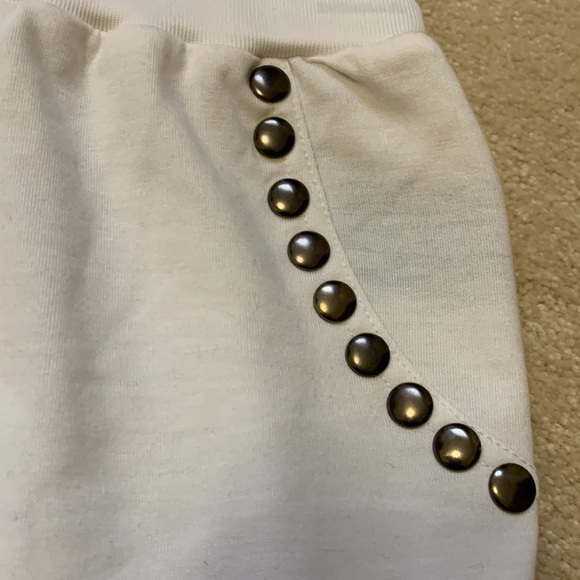 Kardashian kollection polyester/Elastane white beach pants - Picture 5 of 12